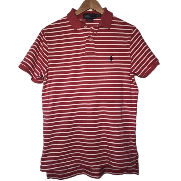 Polo Ralph Lauren Other - Polo Ralph Lauren Men’s Striped Shirt (Salmon)